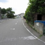 南側道路 南側道路