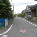 東側道路 東側道路