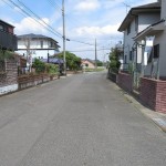 北側道路 北側道路