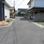 (前面道路) (前面道路)