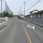 (前面道路) (前面道路)