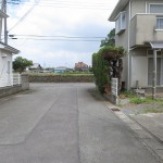 西側道路